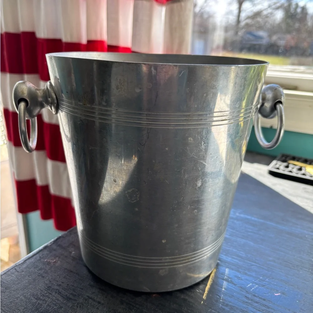 vintage french champagne bucket
